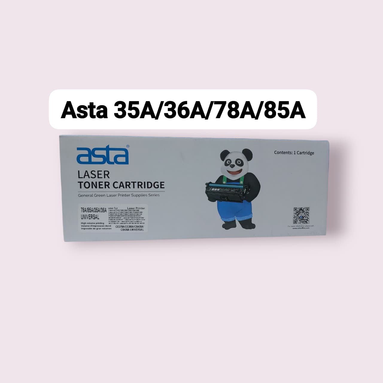 ASTA 78A/85A/35A/36A TONER CARTRIDGE