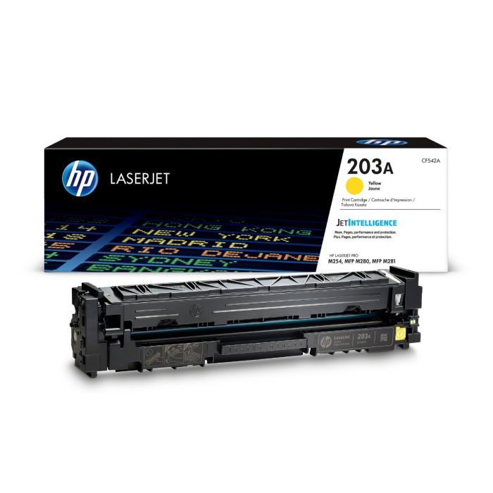 HP Toner-203A YELLOW (CF542A)