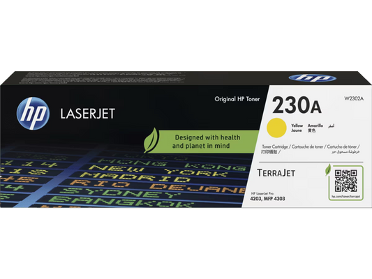 HP TONER 230A YELLOW (W2302A)
