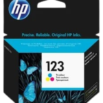 HP 123 Tri-color Original Ink Cartridge