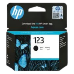 HP 123 Black Original Ink Cartridge F6V17AE
