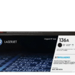 HP 136A Black (W1360A) Original LaserJet Toner Cartridge