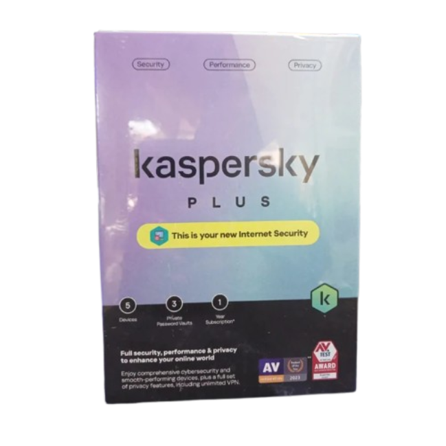 kaspersky Kaspersky Plus; 5 Devices – 1 Year Licence - Image 1