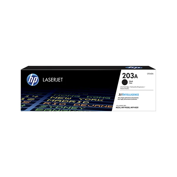hp-203a-black-cf540a-1 HP 203A Black (CF540A) Original LaserJet Toner Cartridge - Image 1