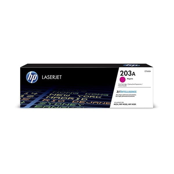 hp-203a-magenta HP 203A Magenta (CF543A) Original LaserJet Toner Cartridge - Image 1