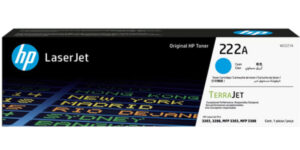 HP 222A Cyan (W2221A) Original LaserJet Toner Cartridge
